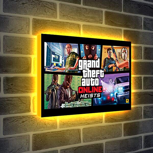 Лайтбокс световая панель - Grand Theft Auto Online