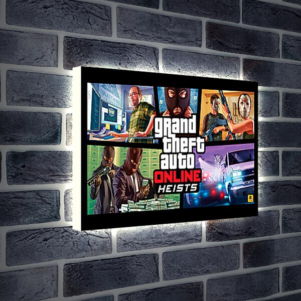 Лайтбокс световая панель - Grand Theft Auto Online