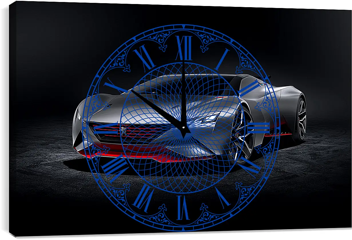 Часы картина - Gran Turismo 6
