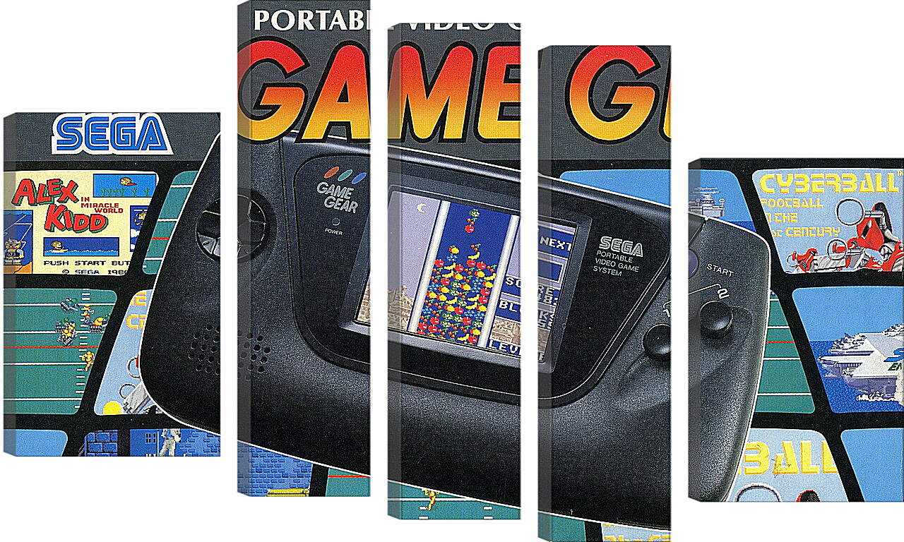 Модульная картина - Sega Game Gear
