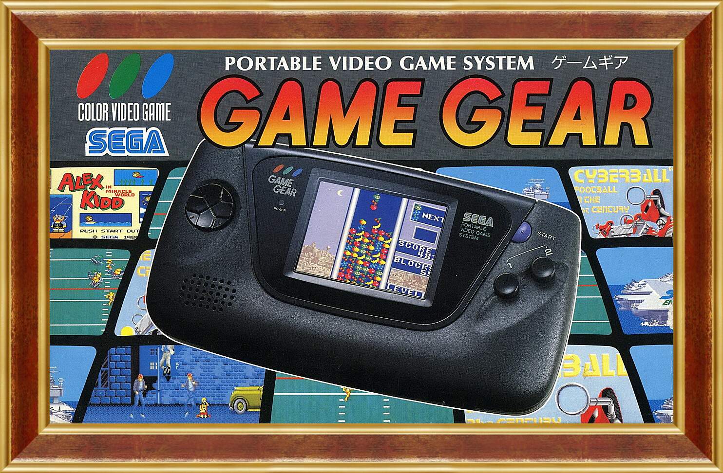 Картина в раме - Sega Game Gear
