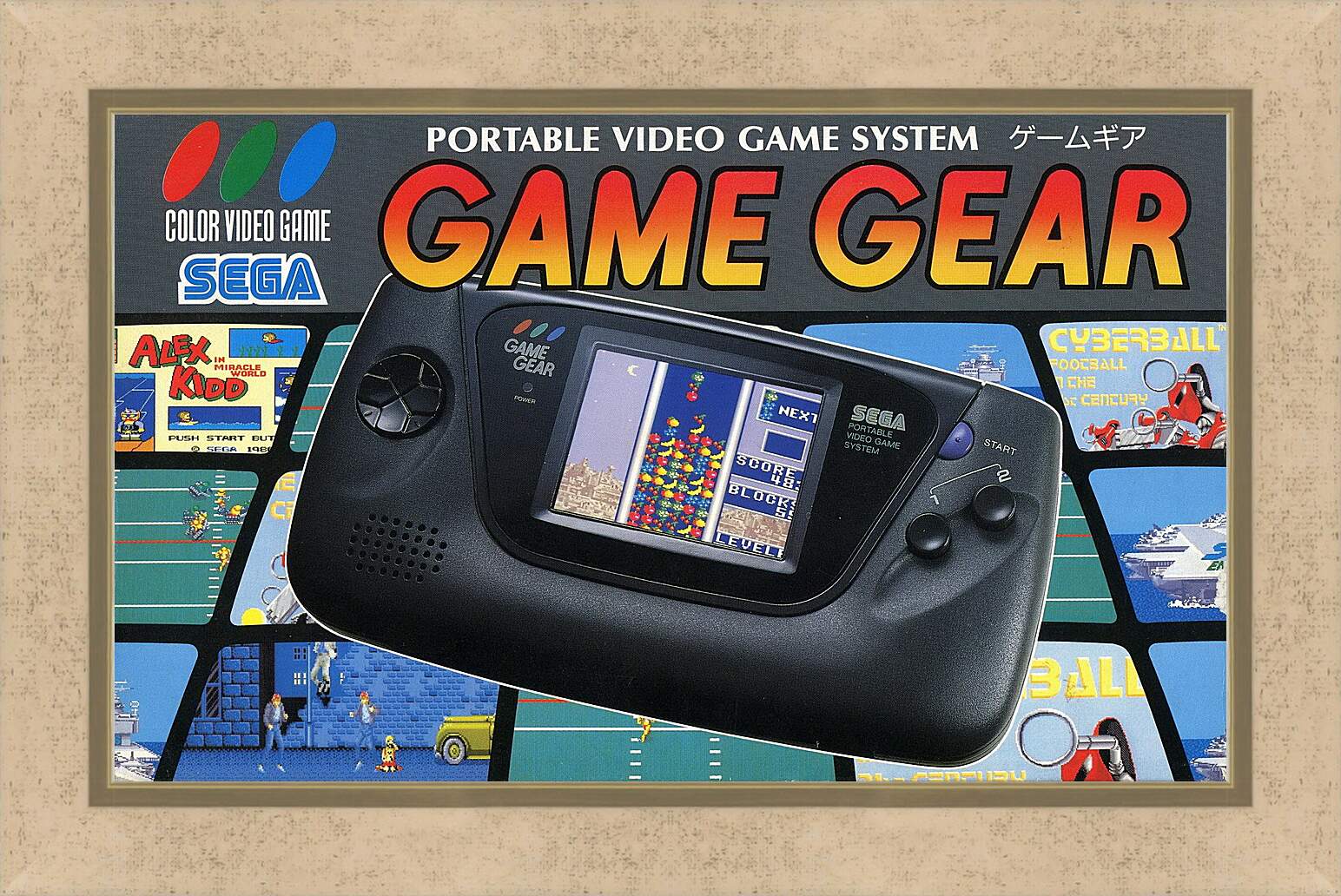 Картина в раме - Sega Game Gear
