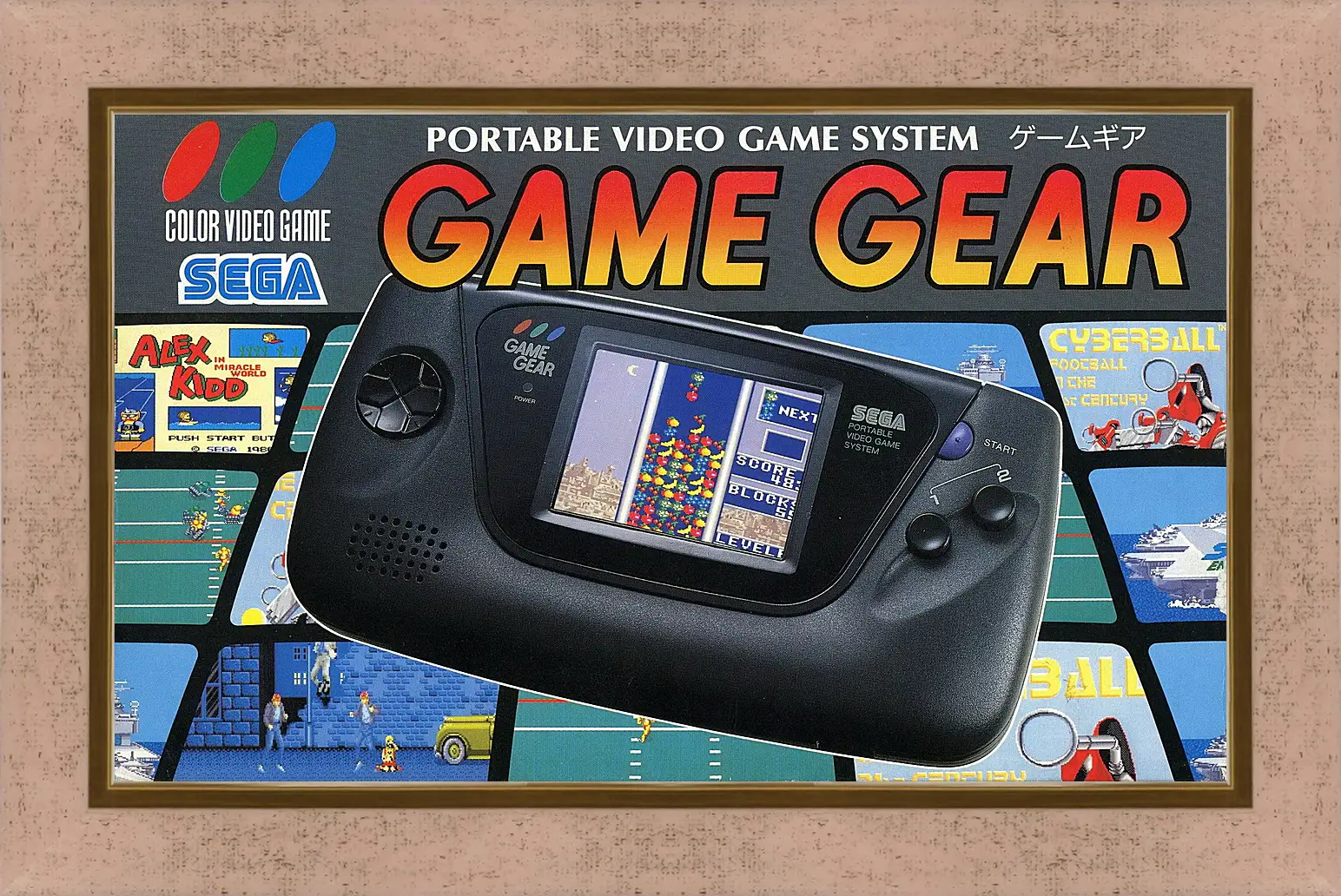 Картина в раме - Sega Game Gear
