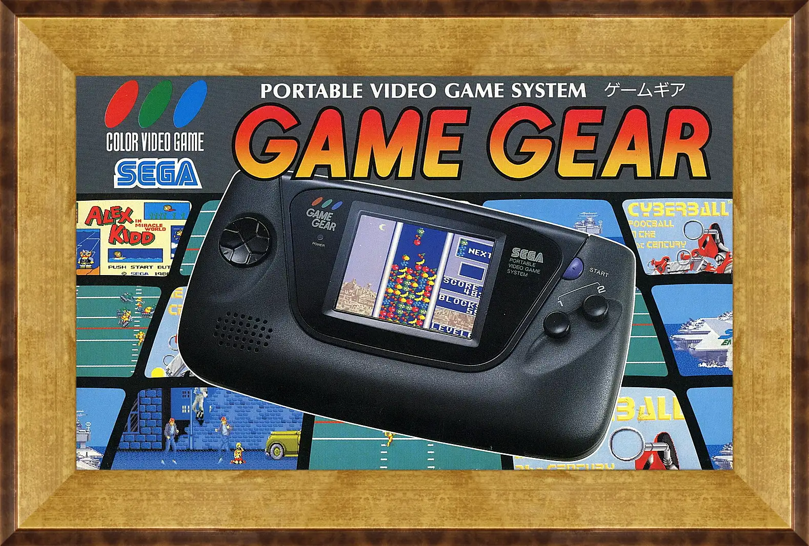 Картина в раме - Sega Game Gear
