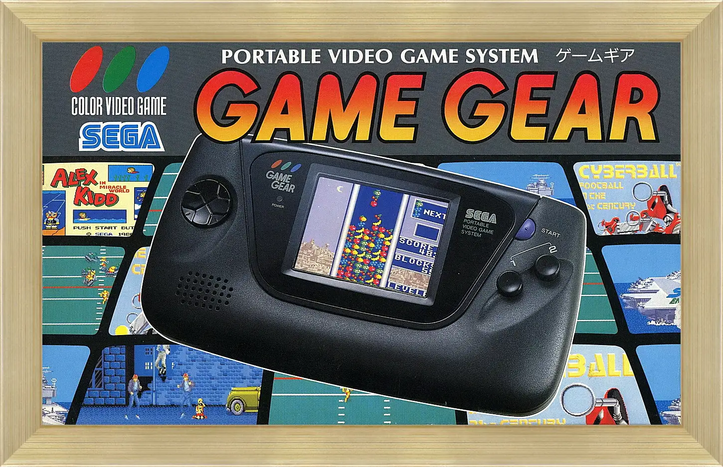 Картина в раме - Sega Game Gear
