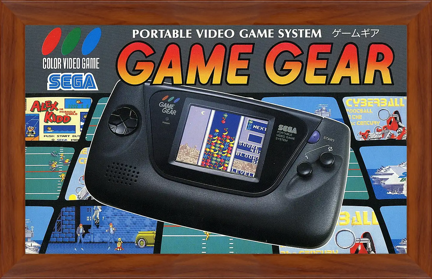 Картина в раме - Sega Game Gear
