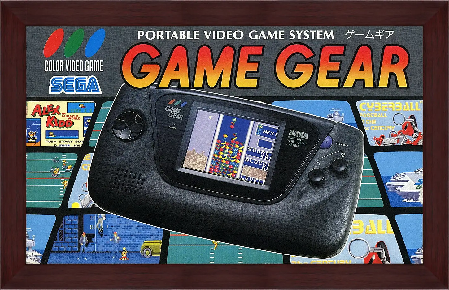 Картина в раме - Sega Game Gear
