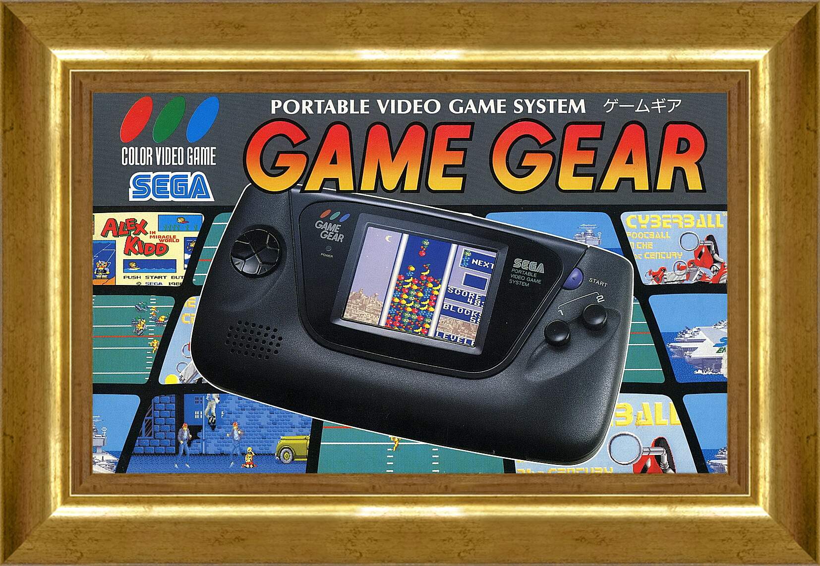 Картина в раме - Sega Game Gear
