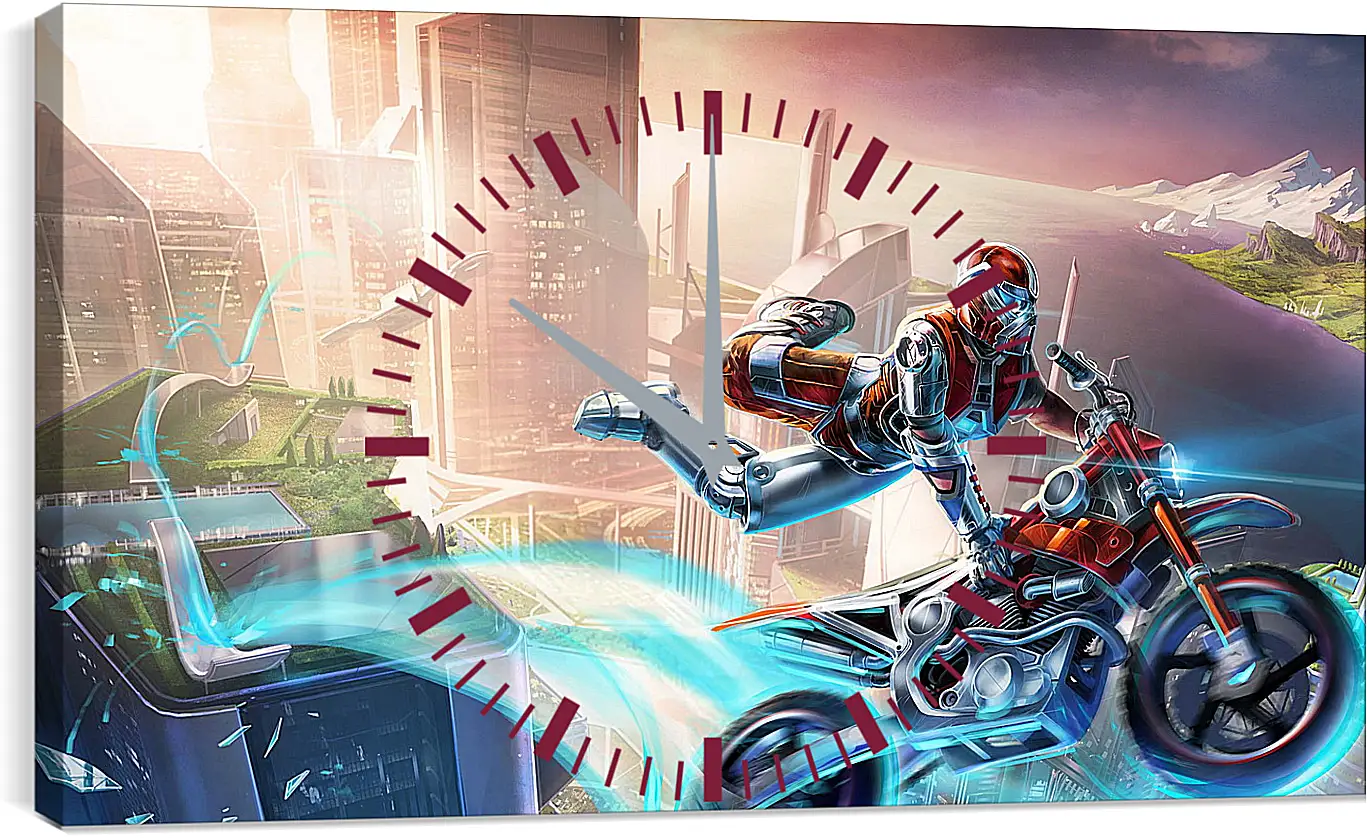 Часы картина - Trials Fusion
