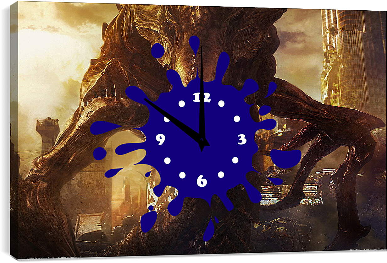 Часы картина - Starcraft II