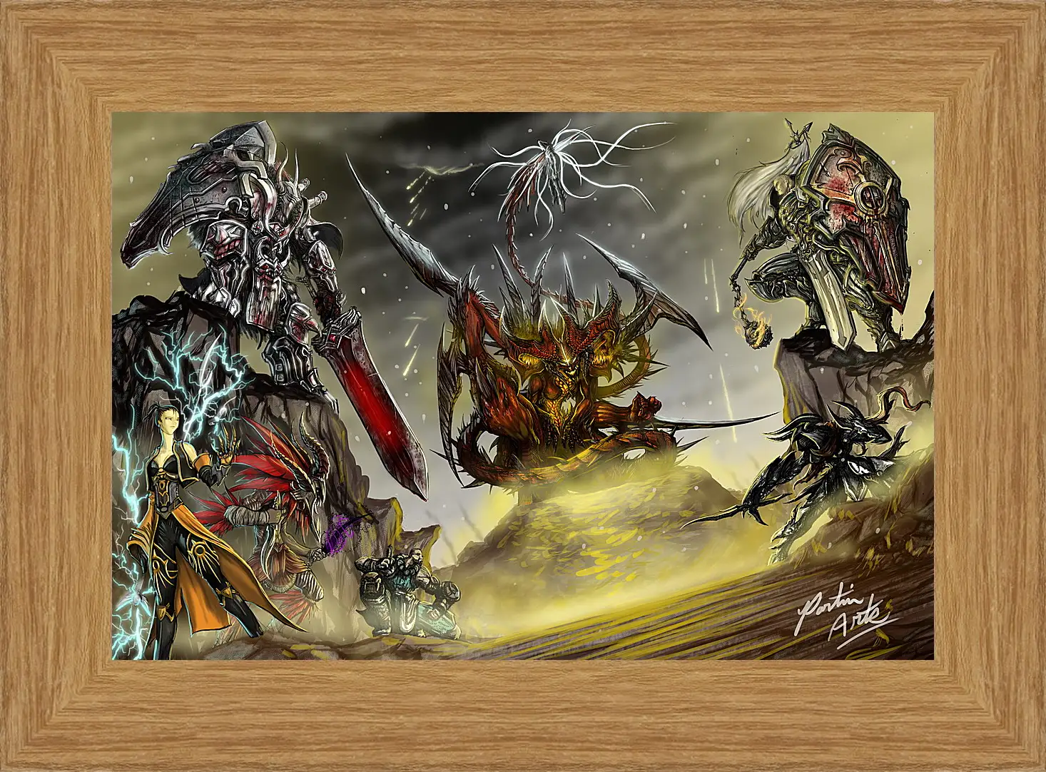 Картина в раме - Diablo III: Reaper Of Souls