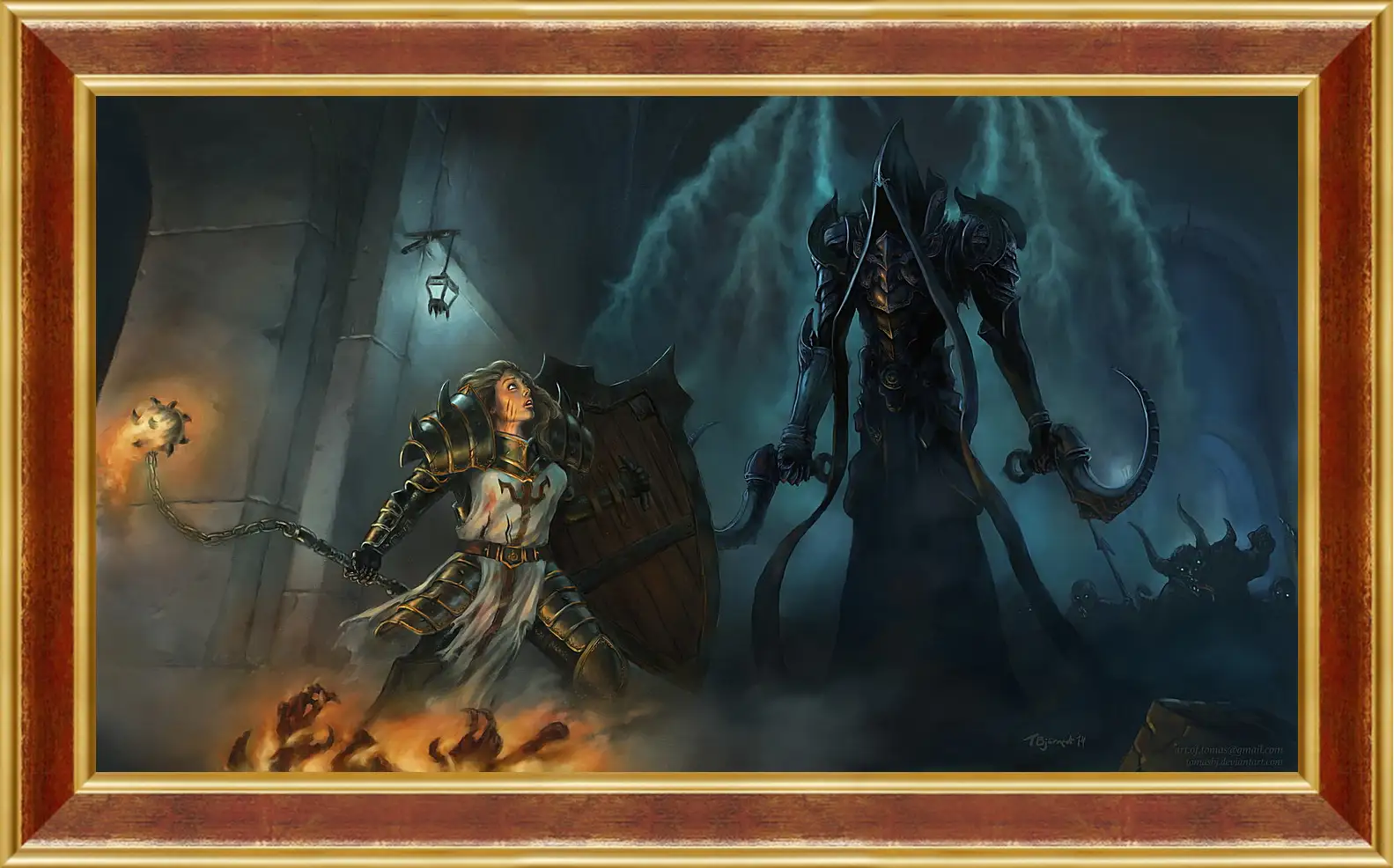 Картина в раме - Diablo III: Reaper Of Souls