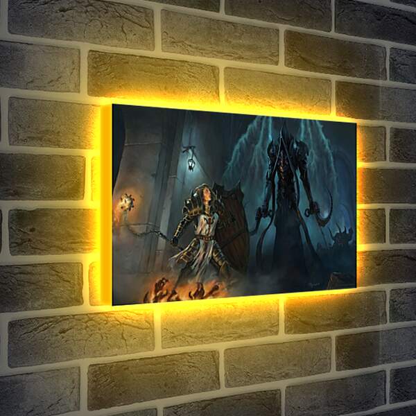 Лайтбокс световая панель - Diablo III: Reaper Of Souls