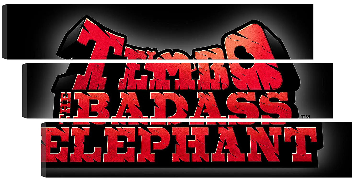 Модульная картина - Tembo The Badass Elephant
