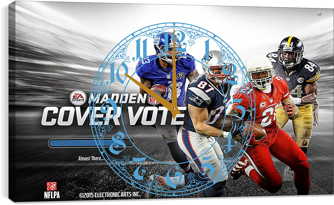 Часы картина - Madden NFL 16
