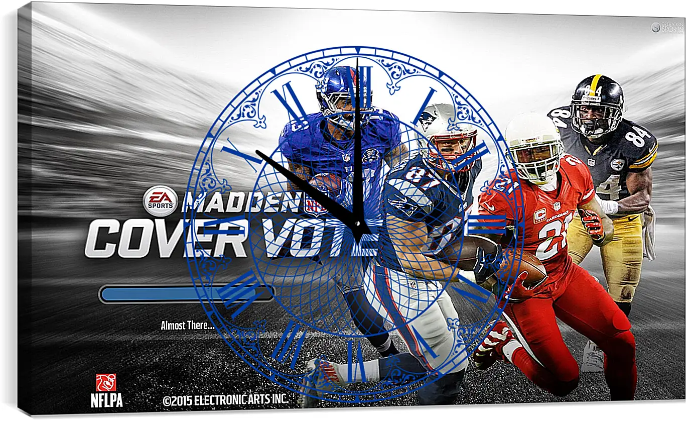 Часы картина - Madden NFL 16
