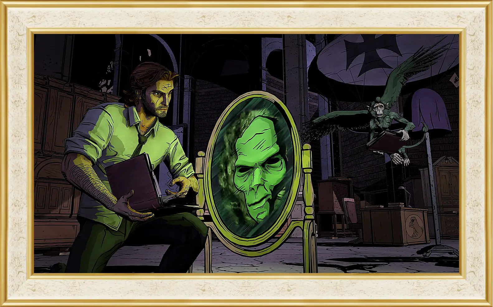 Картина в раме - The Wolf Among Us
