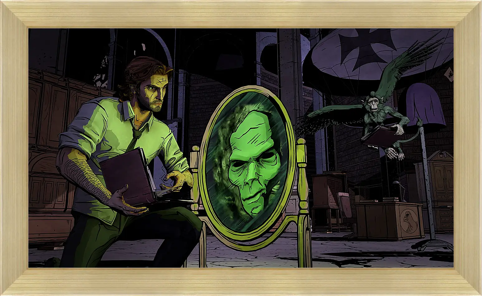 Картина в раме - The Wolf Among Us
