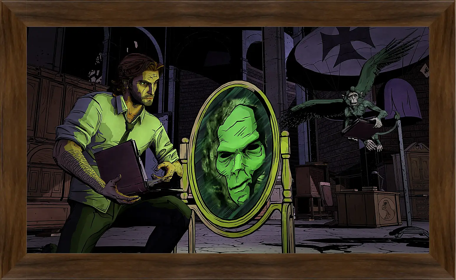 Картина в раме - The Wolf Among Us
