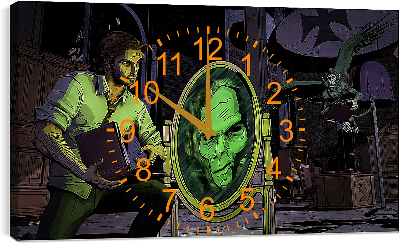 Часы картина - The Wolf Among Us
