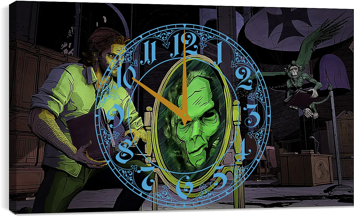Часы картина - The Wolf Among Us
