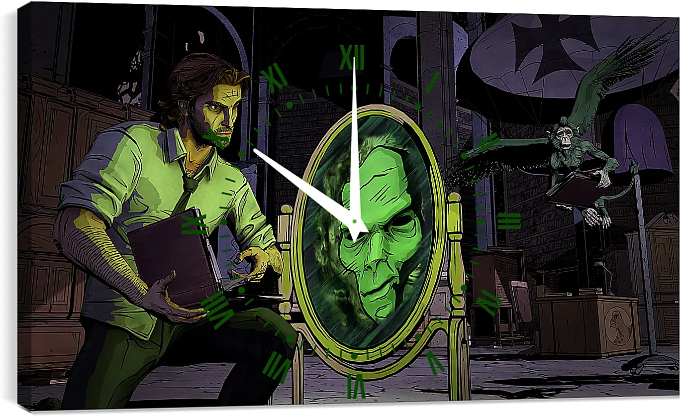 Часы картина - The Wolf Among Us
