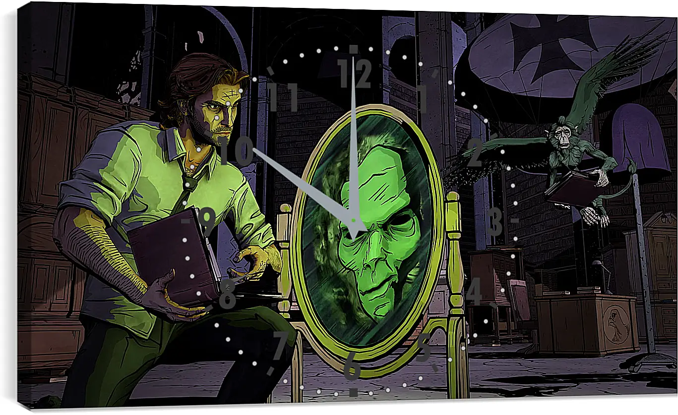 Часы картина - The Wolf Among Us
