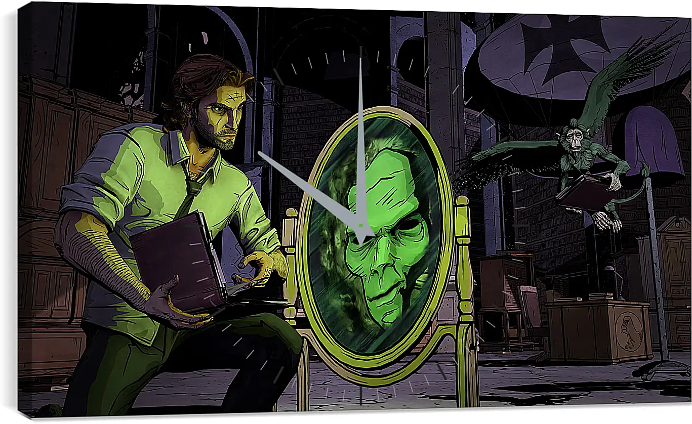 Часы картина - The Wolf Among Us
