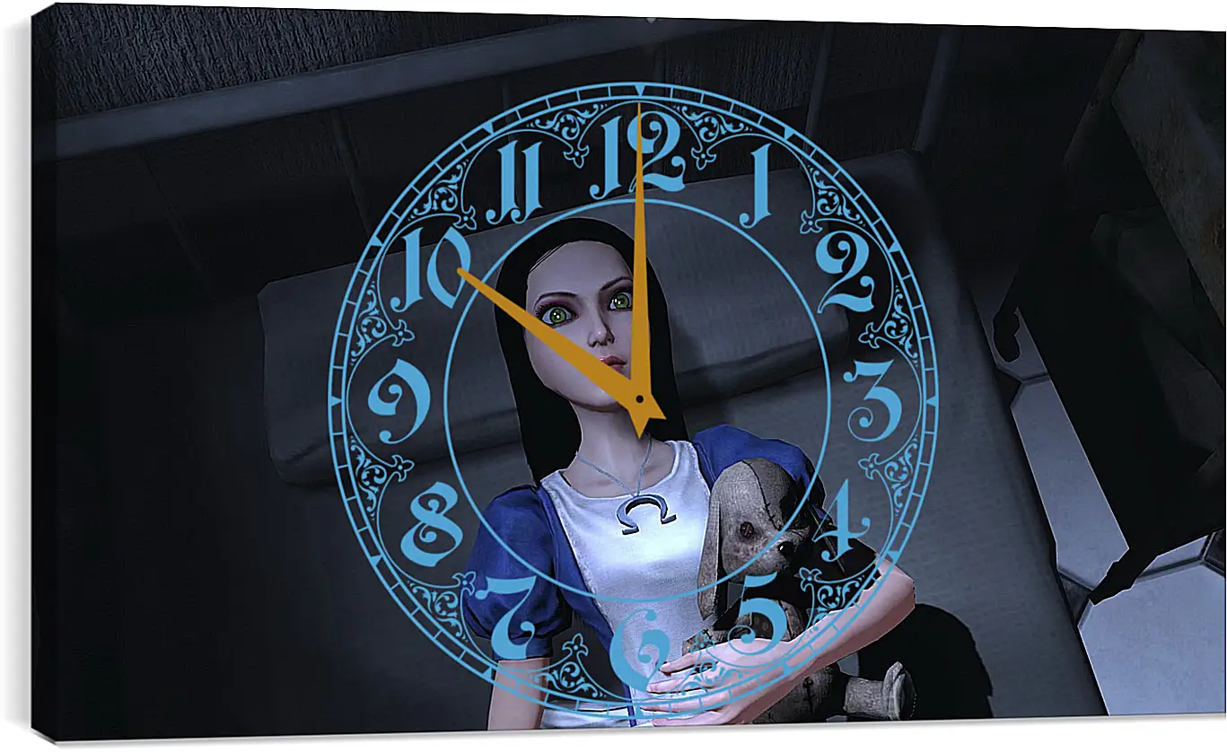 Часы картина - Alice: Madness Returns

