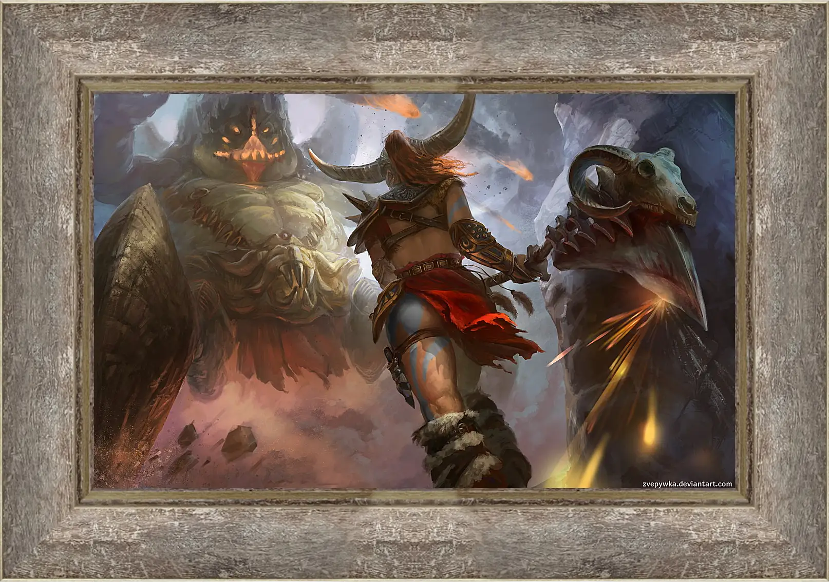 Картина в раме - Diablo III