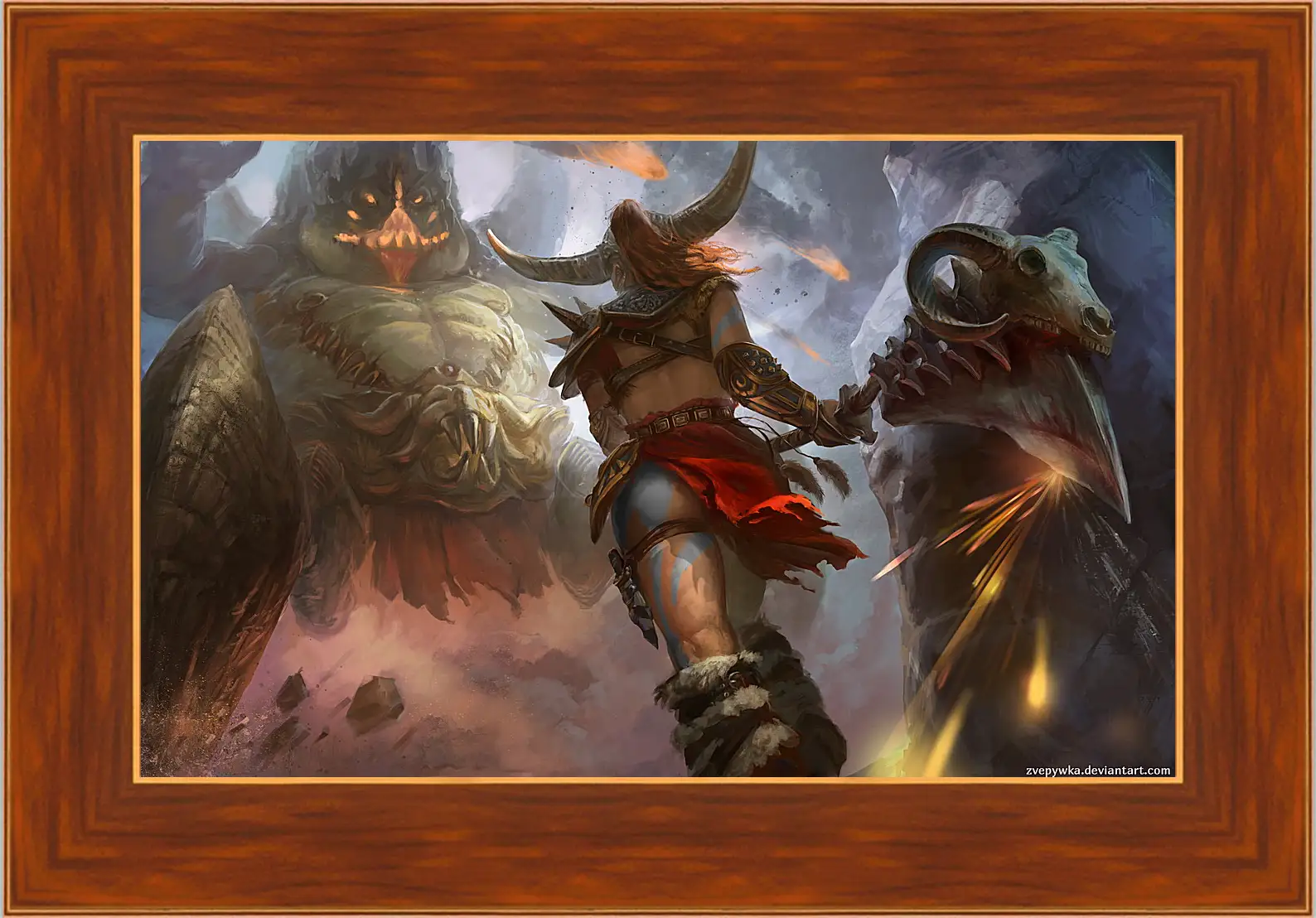 Картина в раме - Diablo III
