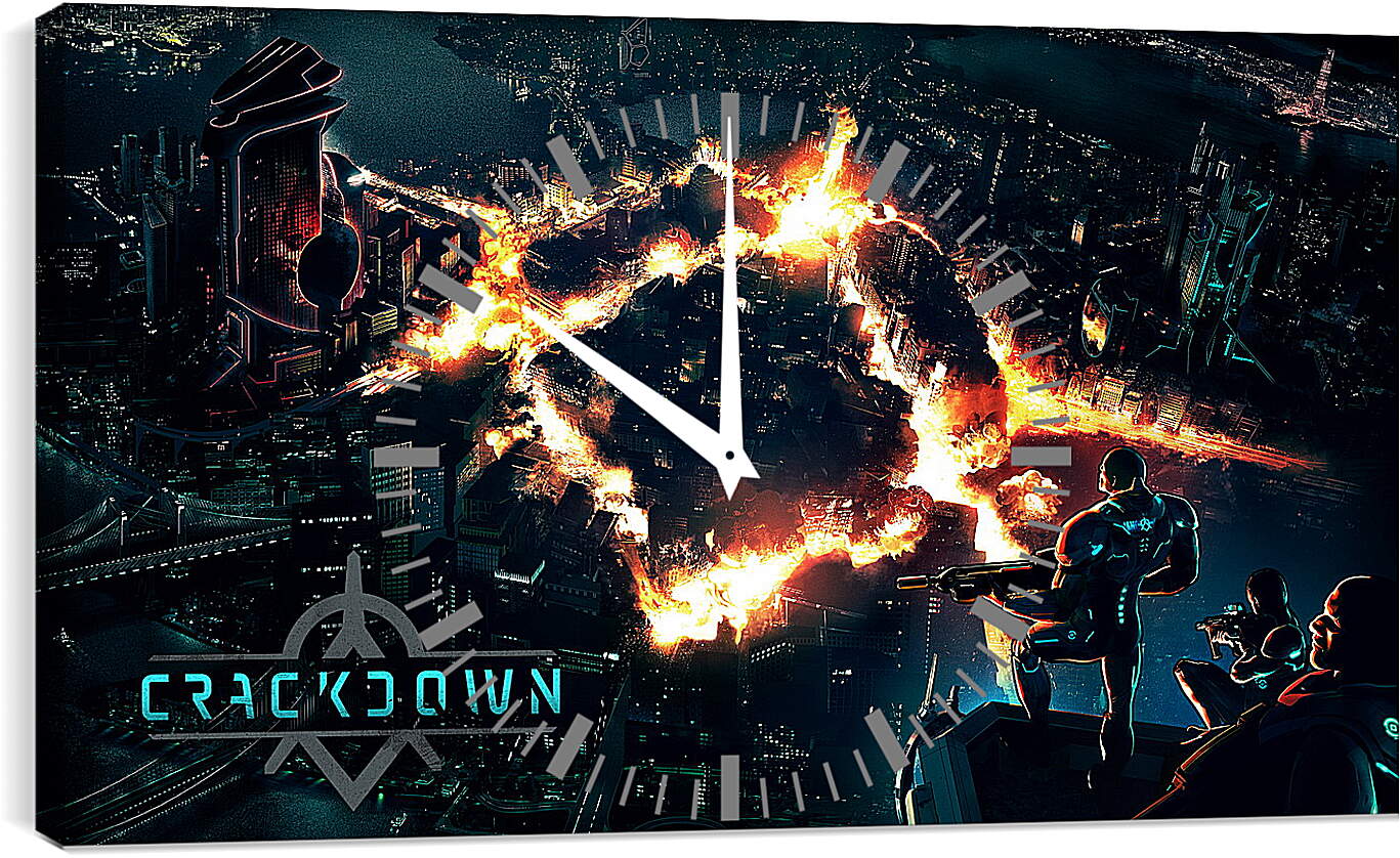 Часы картина - Crackdown 3

