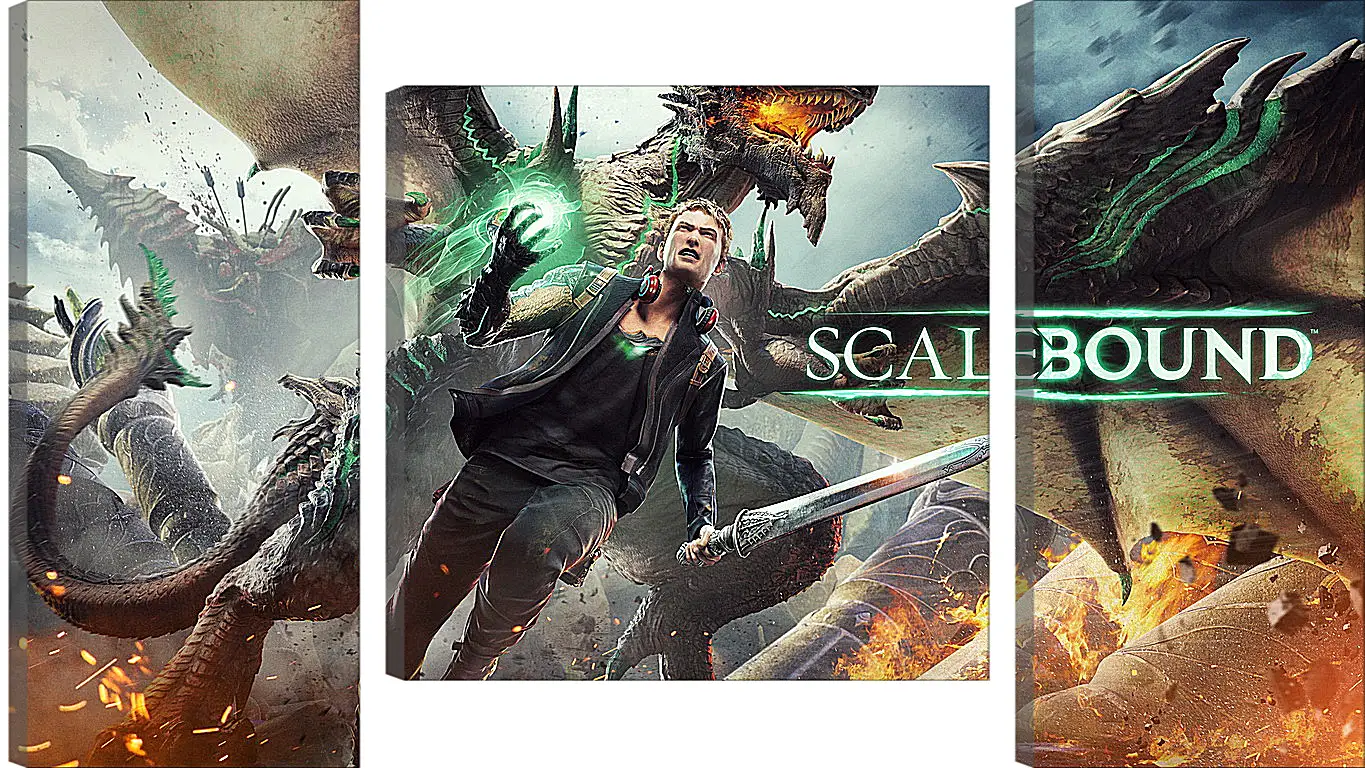 Модульная картина - Scalebound
