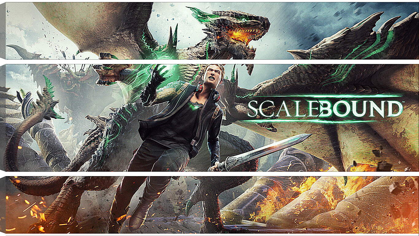 Модульная картина - Scalebound
