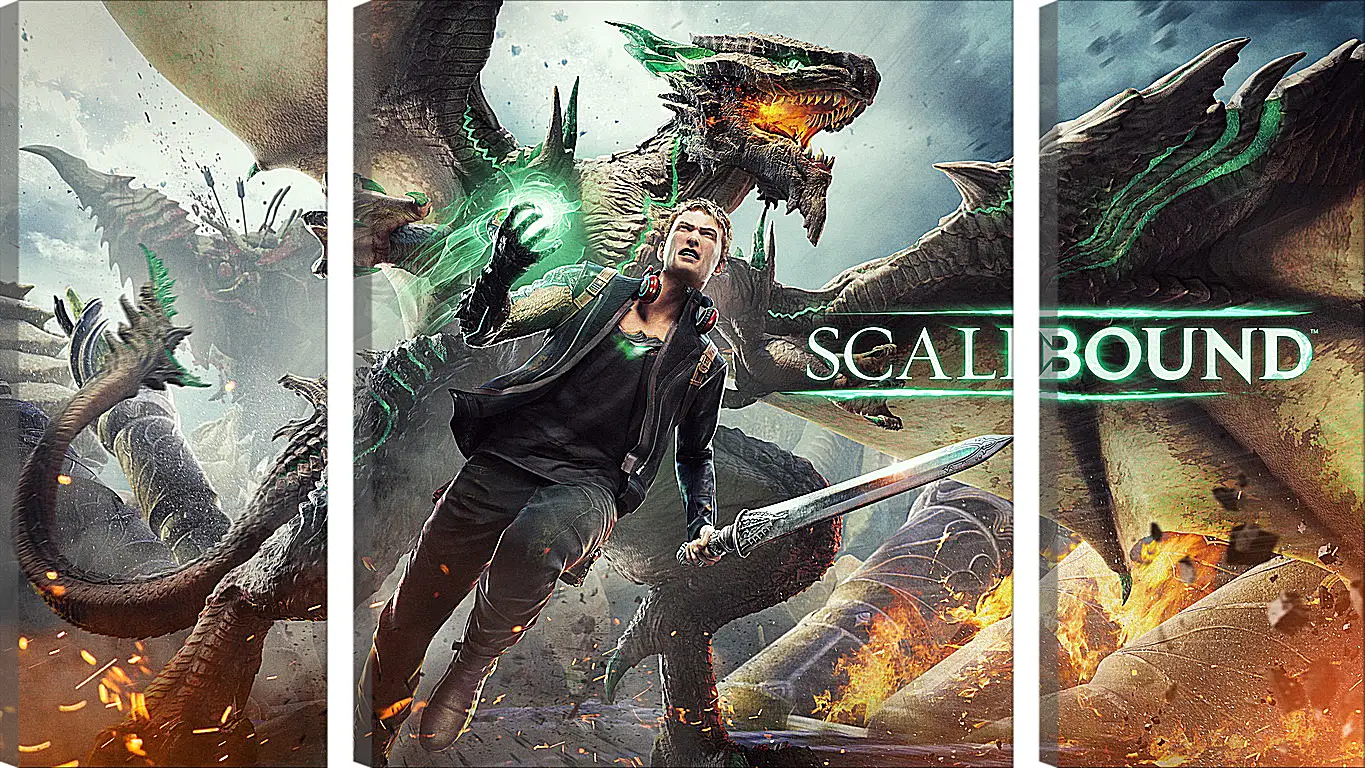 Модульная картина - Scalebound
