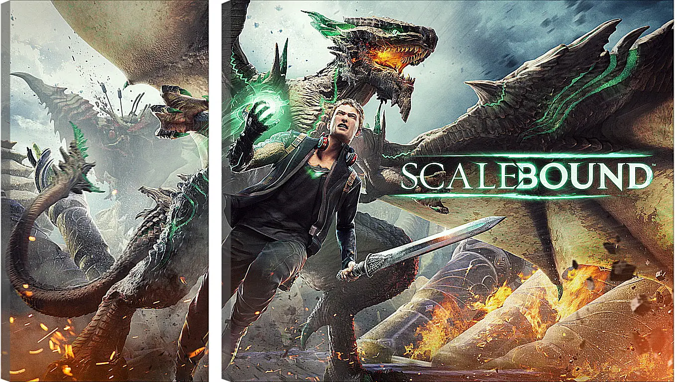 Модульная картина - Scalebound
