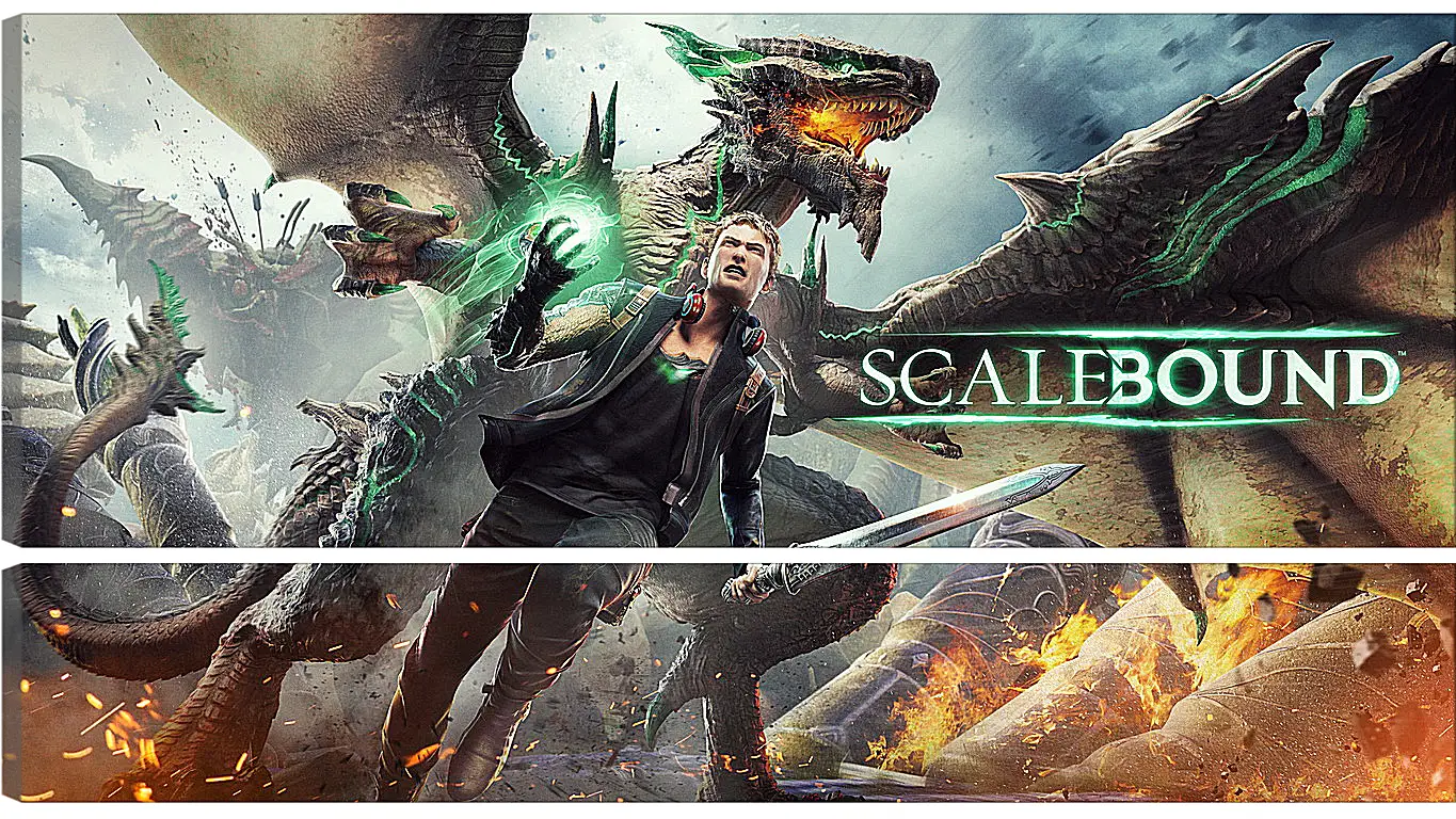 Модульная картина - Scalebound
