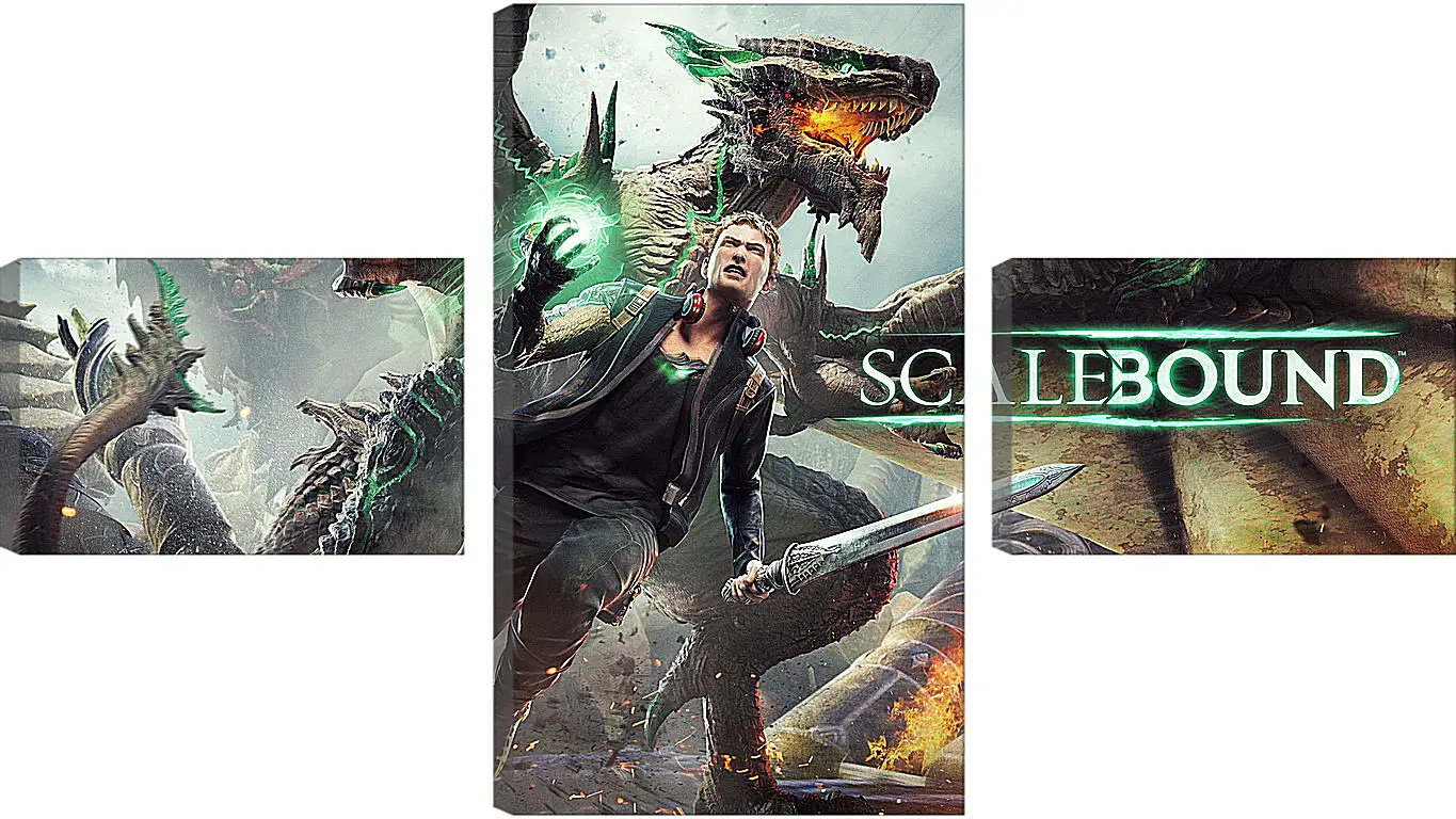 Модульная картина - Scalebound
