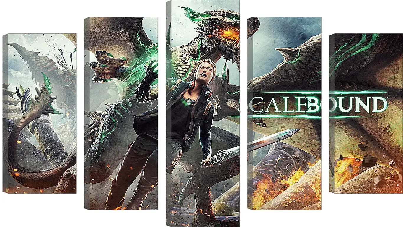 Модульная картина - Scalebound
