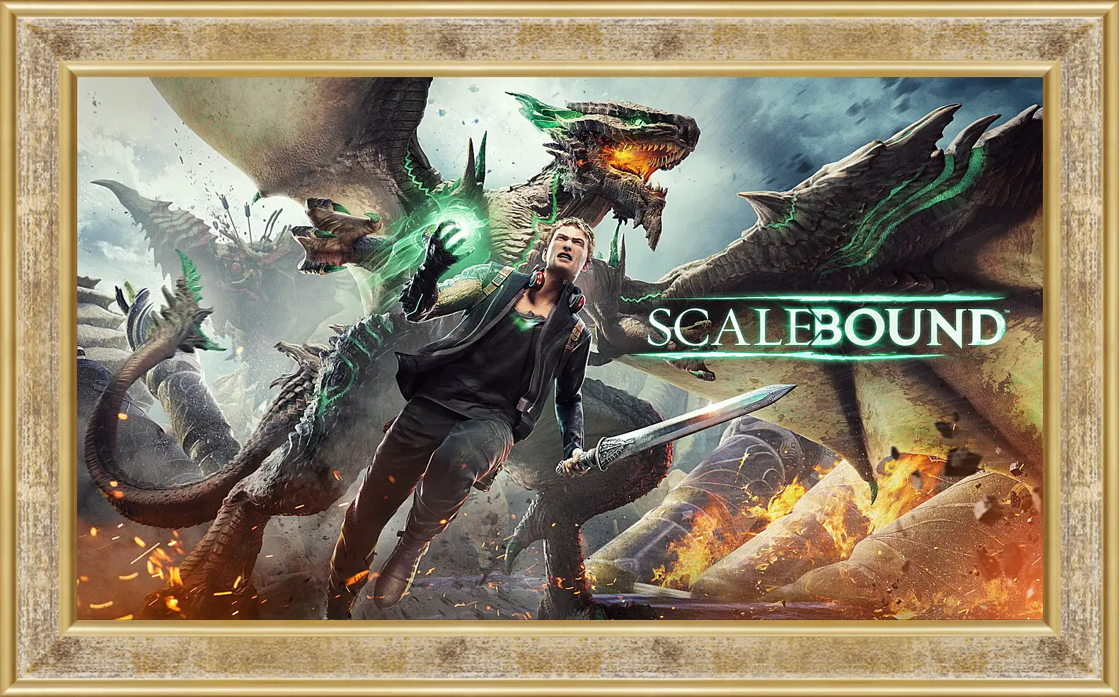 Картина в раме - Scalebound
