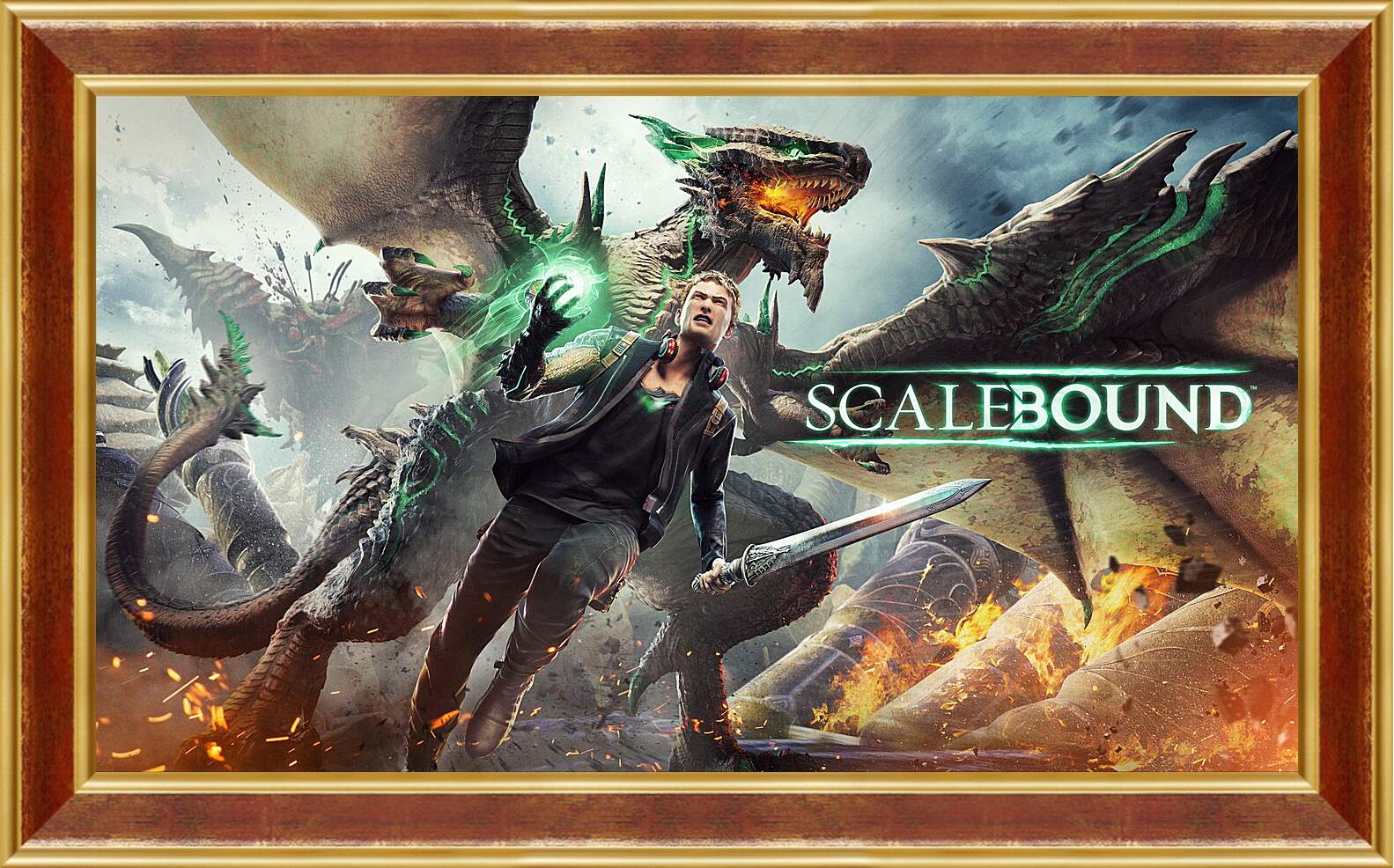Картина в раме - Scalebound

