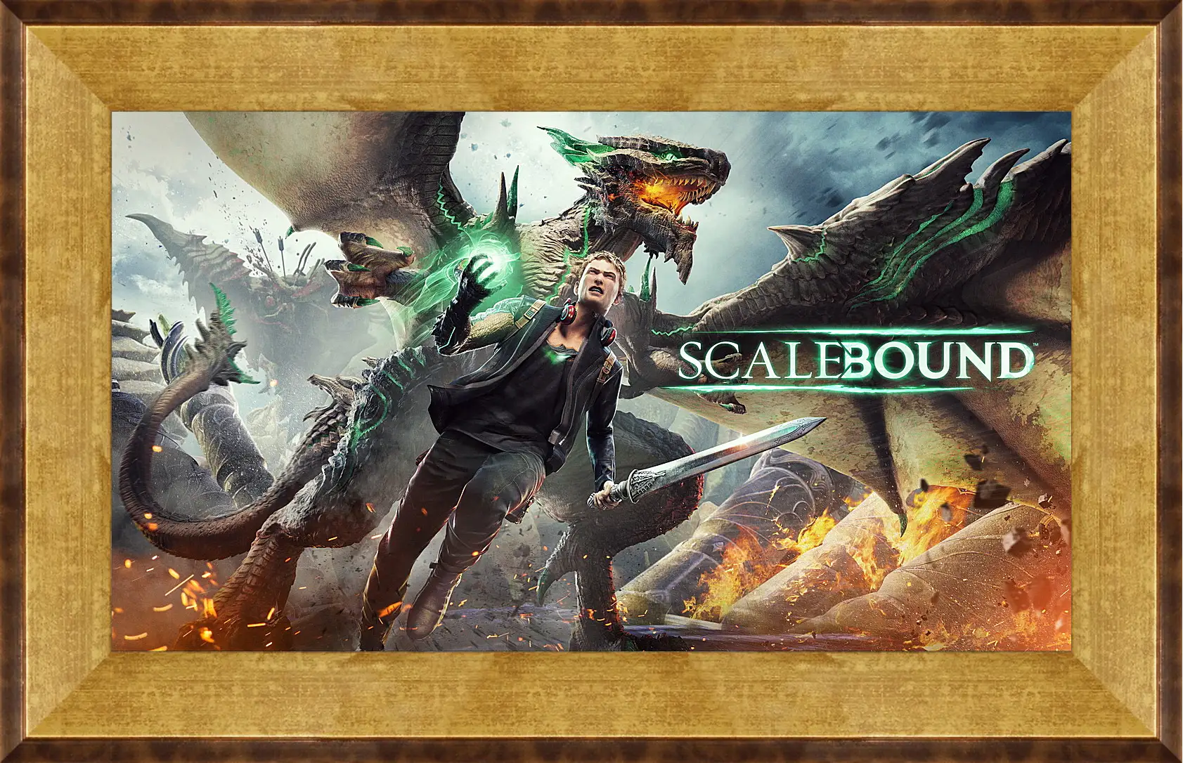 Картина в раме - Scalebound
