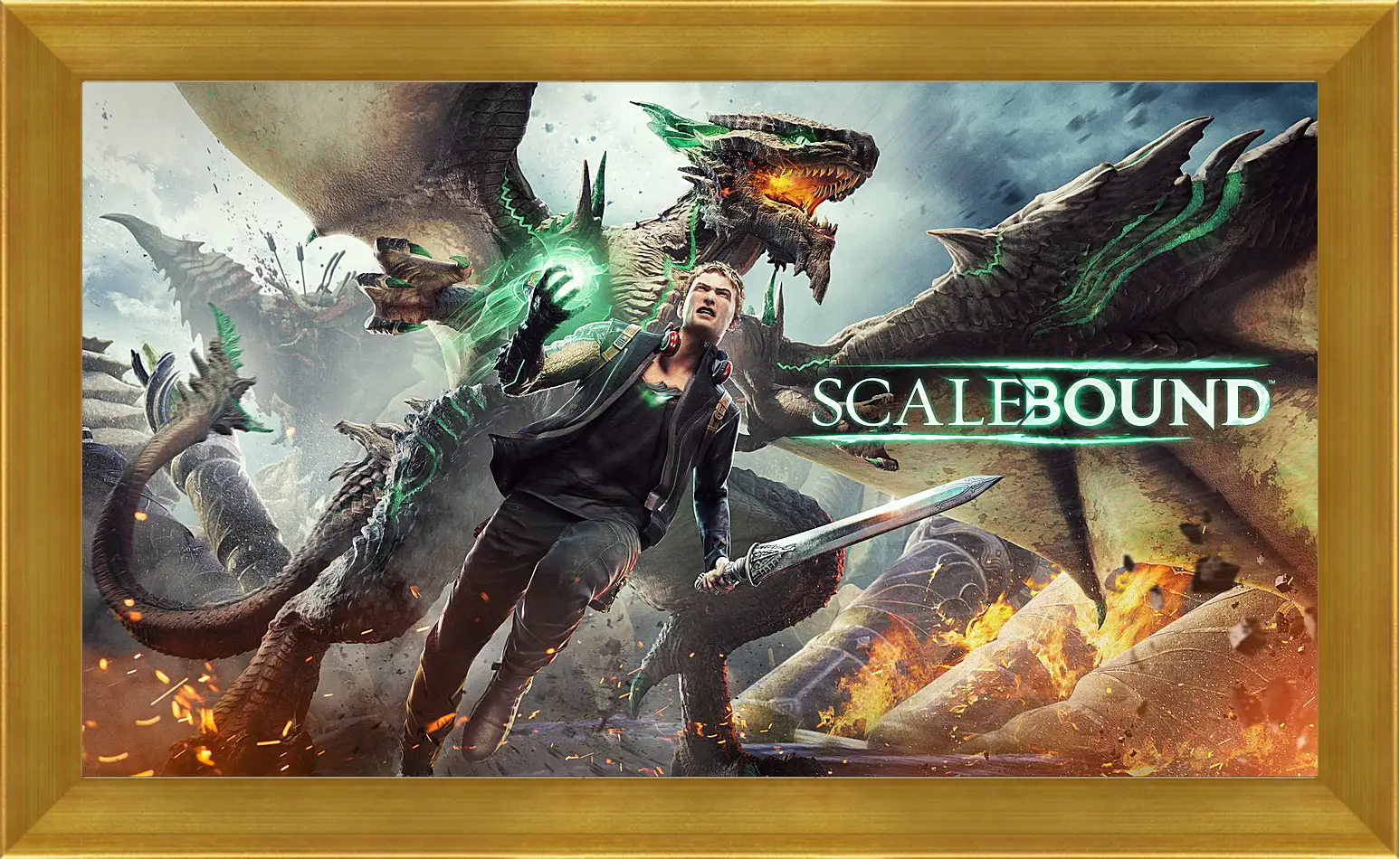 Картина в раме - Scalebound
