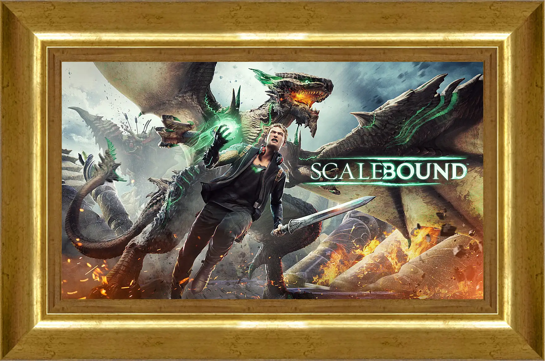 Картина в раме - Scalebound
