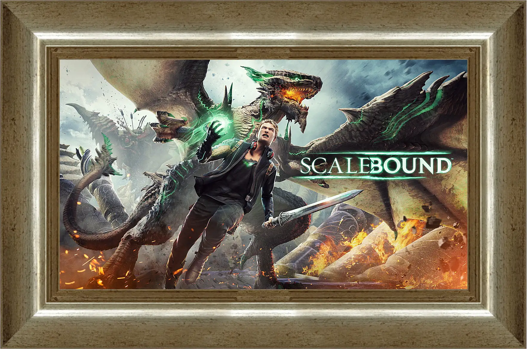 Картина в раме - Scalebound
