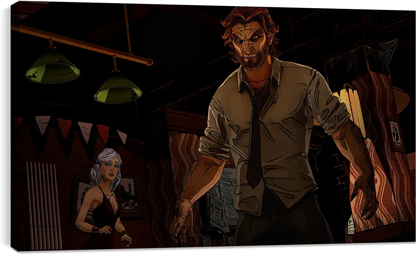 Постер и плакат - The Wolf Among Us
