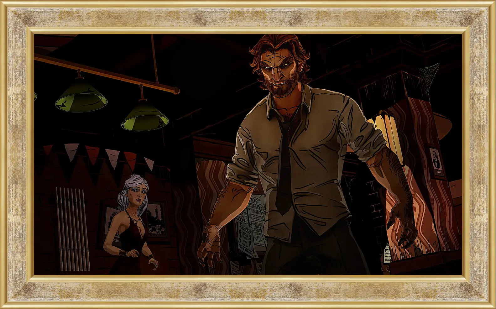 Картина в раме - The Wolf Among Us
