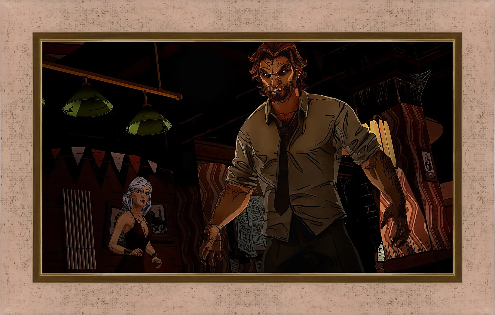 Картина в раме - The Wolf Among Us
