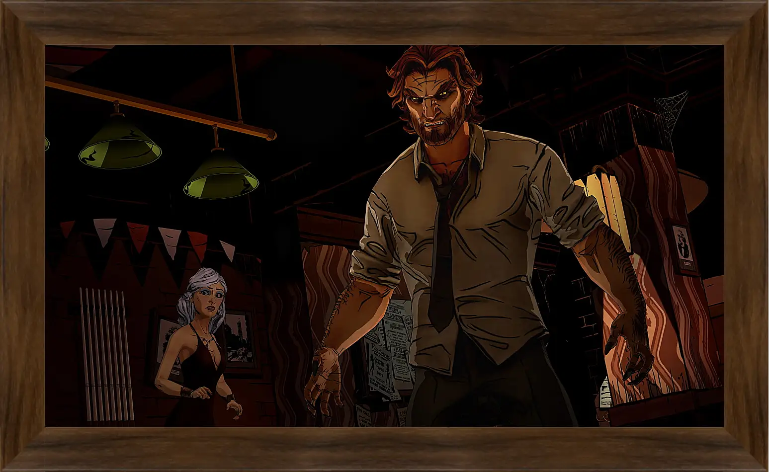 Картина в раме - The Wolf Among Us
