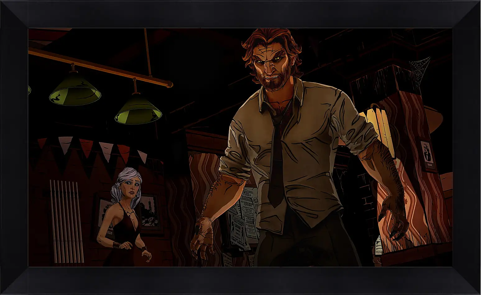 Картина в раме - The Wolf Among Us
